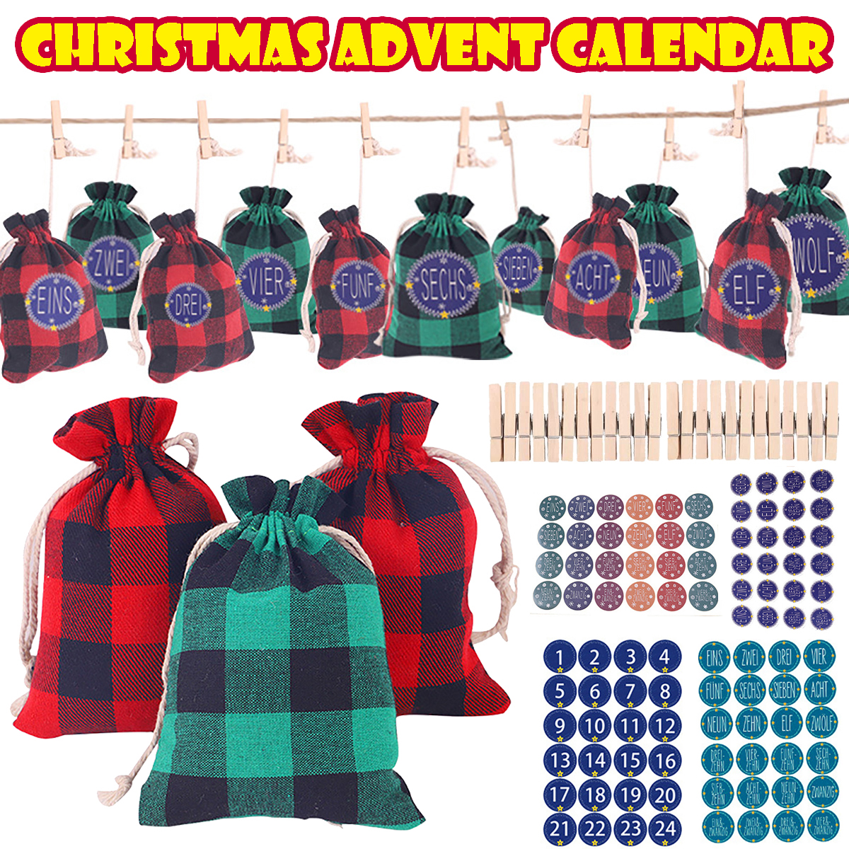 24DaysChristmasCottonHangingAdventCalendarsCountdownDrawstringGiftBagsCandyBiscuitPouchesPresentGift-1752702-2