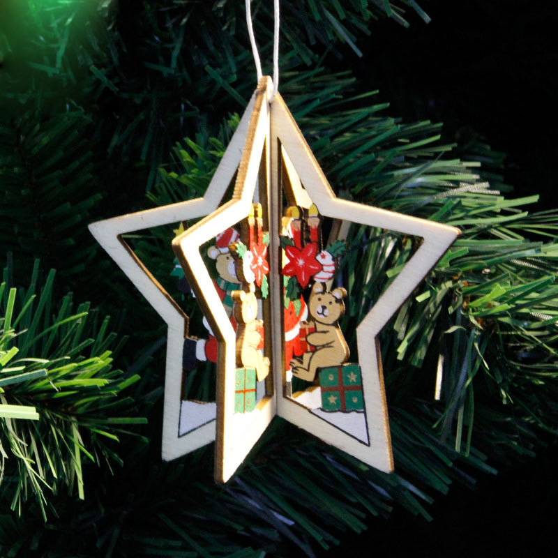 Christmas3DWoodenPendantStarBellTreeHangOrnamentsHomePartyDecorationsKidsGifts-1216583-3