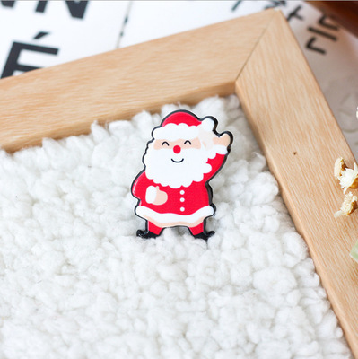 ChristmasMiniFestiveSnowmanElkBroochNewYearDecorationslGiftShirtCollarBrooch-1216466-5