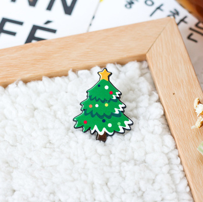 ChristmasMiniFestiveSnowmanElkBroochNewYearDecorationslGiftShirtCollarBrooch-1216466-10