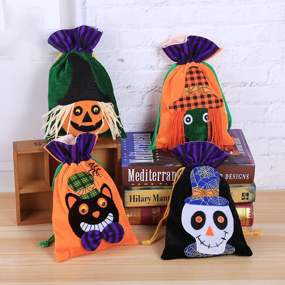 HalloweenChildrenChocolateCandyPackagingBagVelvetGiftBag-1735822-4