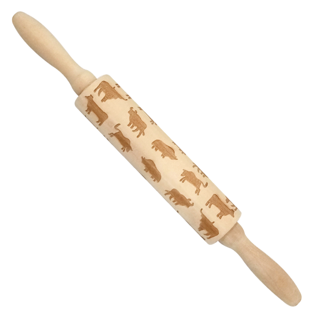 JM01690WoodenChristmasEmbossedRollingPinDoughStickBakingPastryToolNewYearChristmasDecoration-1583070-4