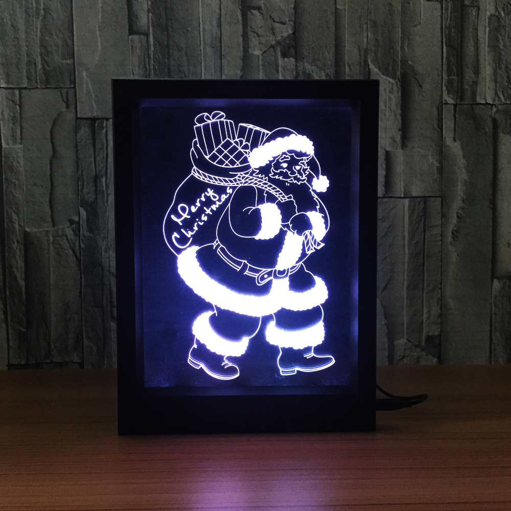 LED3DChristmasColorfulPhotoFrameNightLights7ColorsChangeRemoteControlDeskSantaLamp-1214104-4