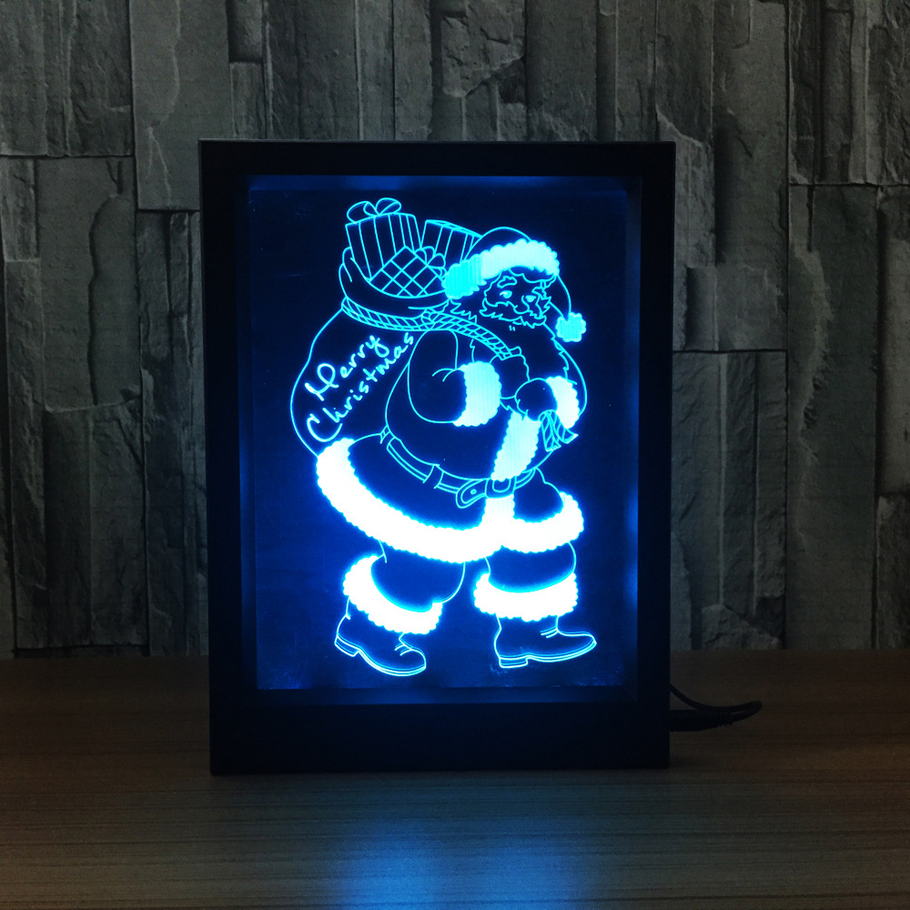 LED3DChristmasColorfulPhotoFrameNightLights7ColorsChangeRemoteControlDeskSantaLamp-1214104-5