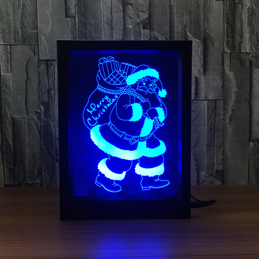 LED3DChristmasColorfulPhotoFrameNightLights7ColorsChangeRemoteControlDeskSantaLamp-1214104-7