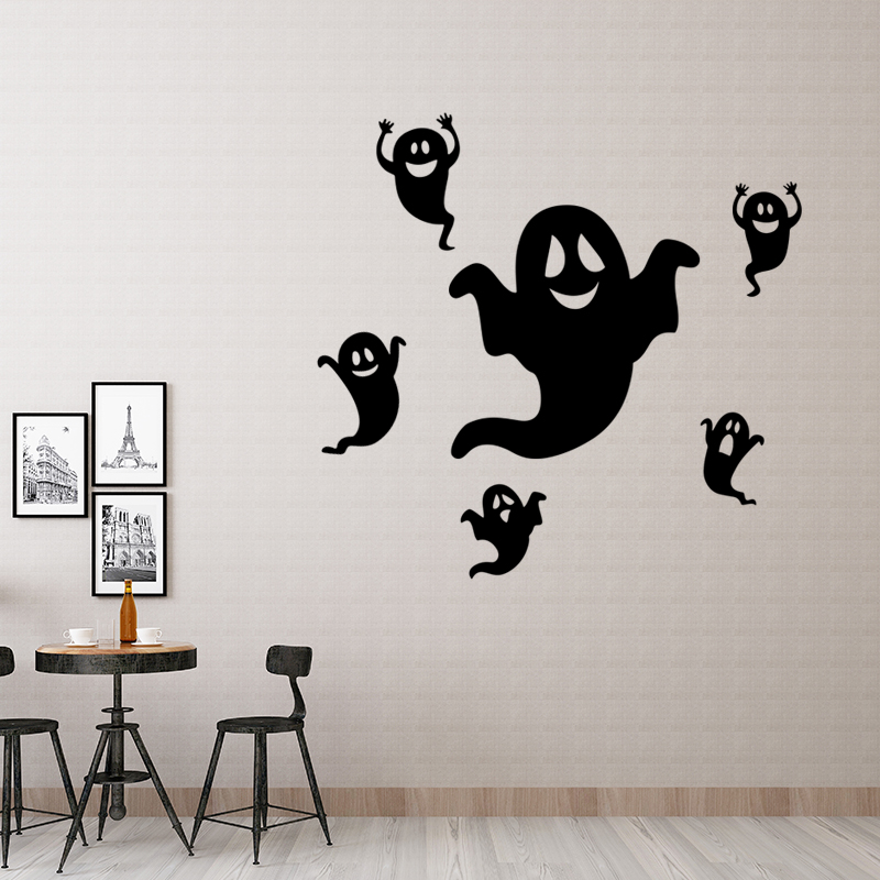 MiicoFX3012HalloweenStickerCreativeCartoonStickerRemovableWallSticker-Ghost-1575422-4