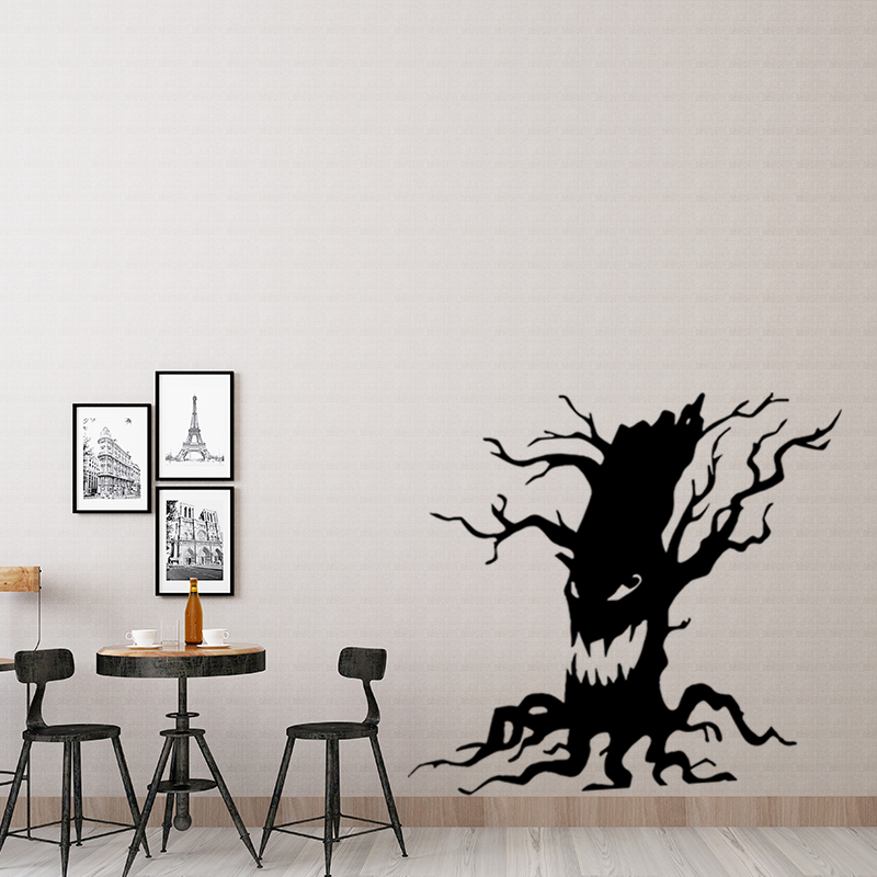 MiicoFX3014HalloweenStickerCartoonStickerGhostTreePatternRemovableWallStickers-1575420-1