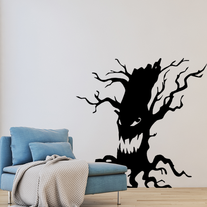 MiicoFX3014HalloweenStickerCartoonStickerGhostTreePatternRemovableWallStickers-1575420-3
