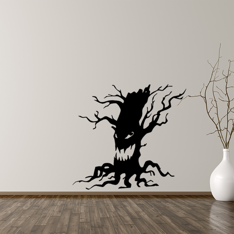 MiicoFX3014HalloweenStickerCartoonStickerGhostTreePatternRemovableWallStickers-1575420-4