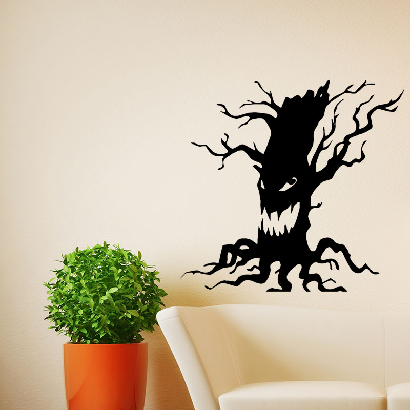 MiicoFX3014HalloweenStickerCartoonStickerGhostTreePatternRemovableWallStickers-1575420-6