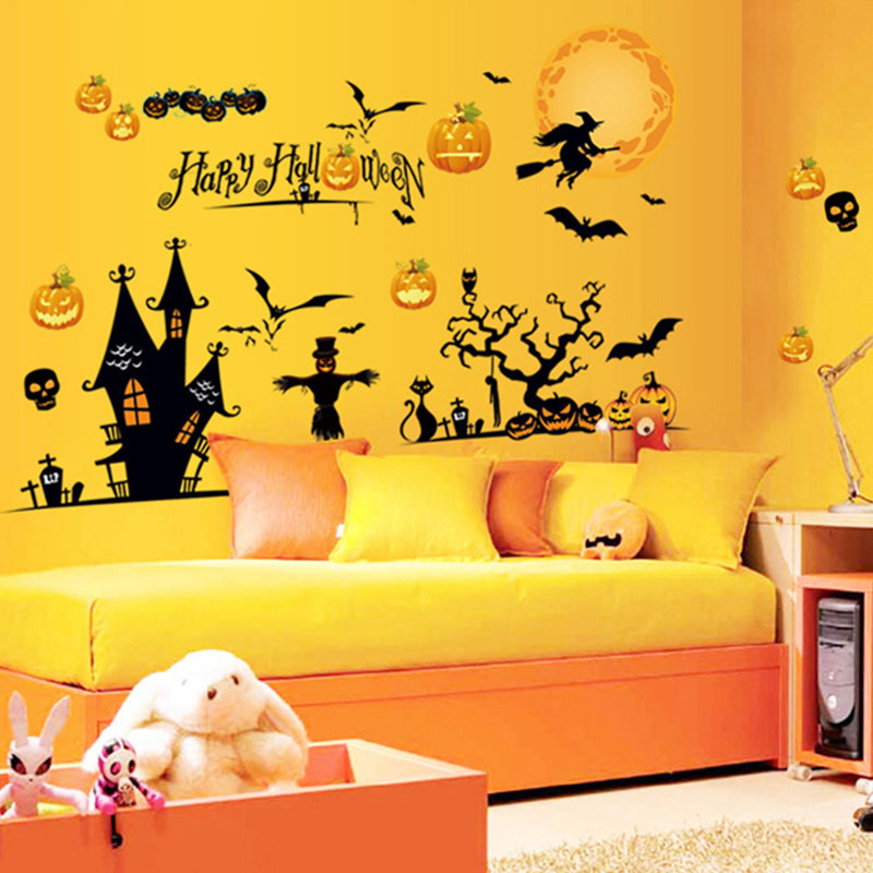 MiicoMJ8006HalloweenStickerCartoonStickerRemovableWallStickerForHalloweenDecorationRoomDecoration-1567832-3