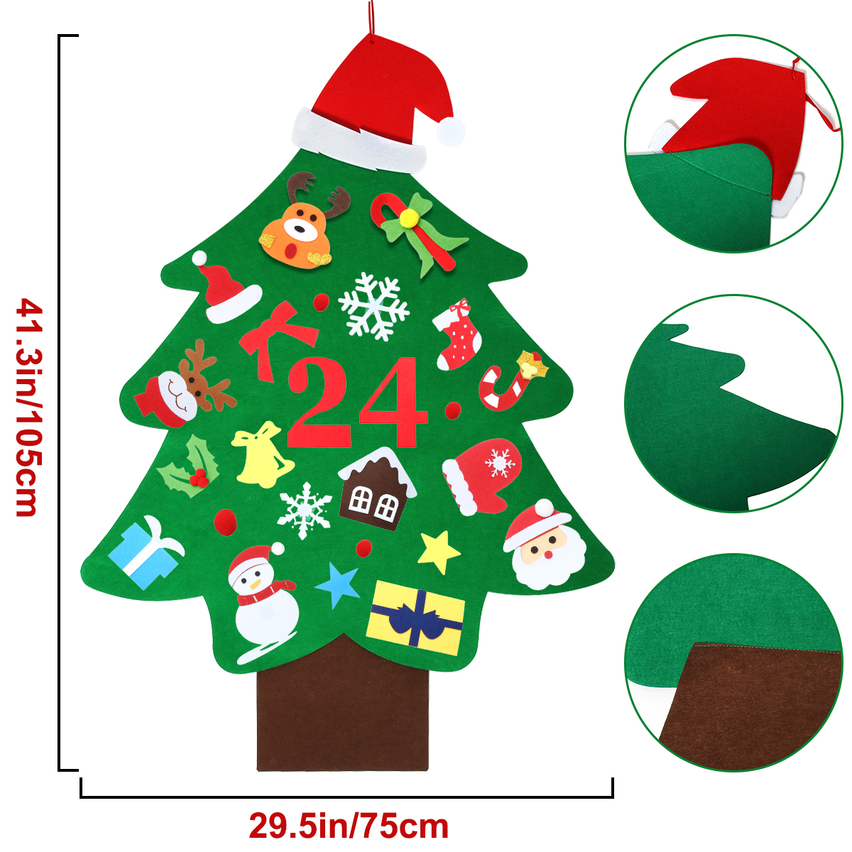 SAFETYONDIYFeltChristmasTreeWith37PCSOrnaments-1898979-6