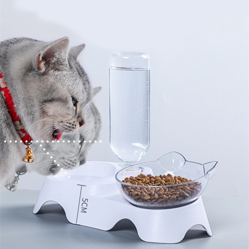 15DegreeRaisedPetBowlsCatsFoodWaterFeederPlasticTiltedElevatedBowlforPetsCare-1687153-6