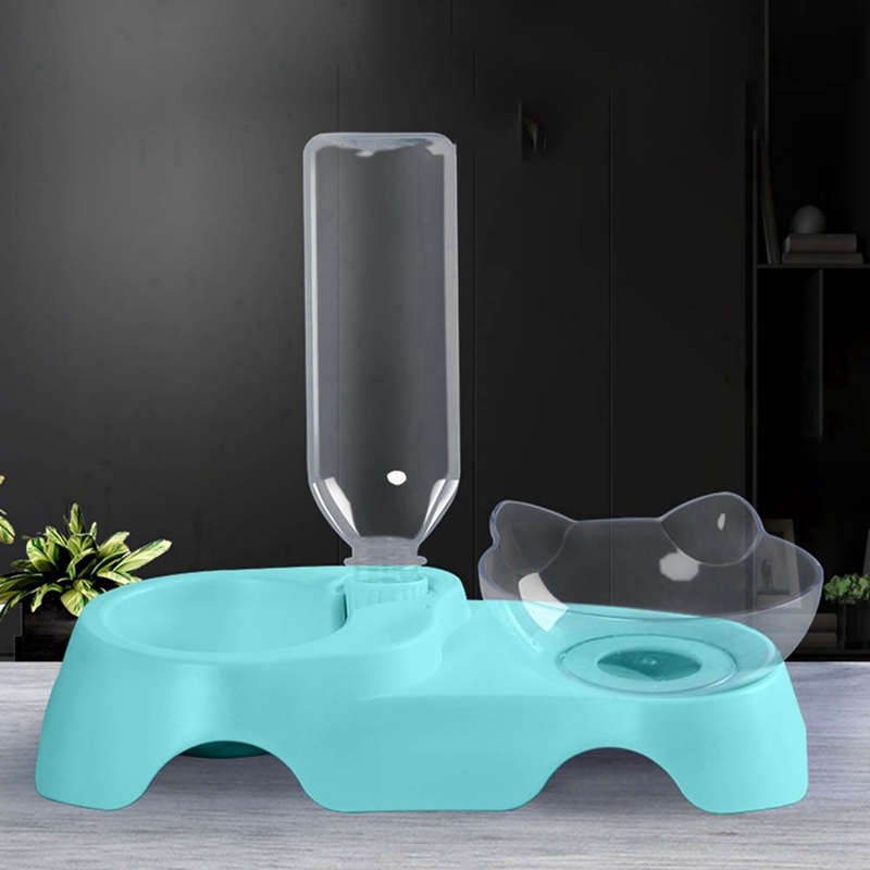 15DegreeRaisedPetBowlsCatsFoodWaterFeederPlasticTiltedElevatedBowlforPetsCare-1687153-10