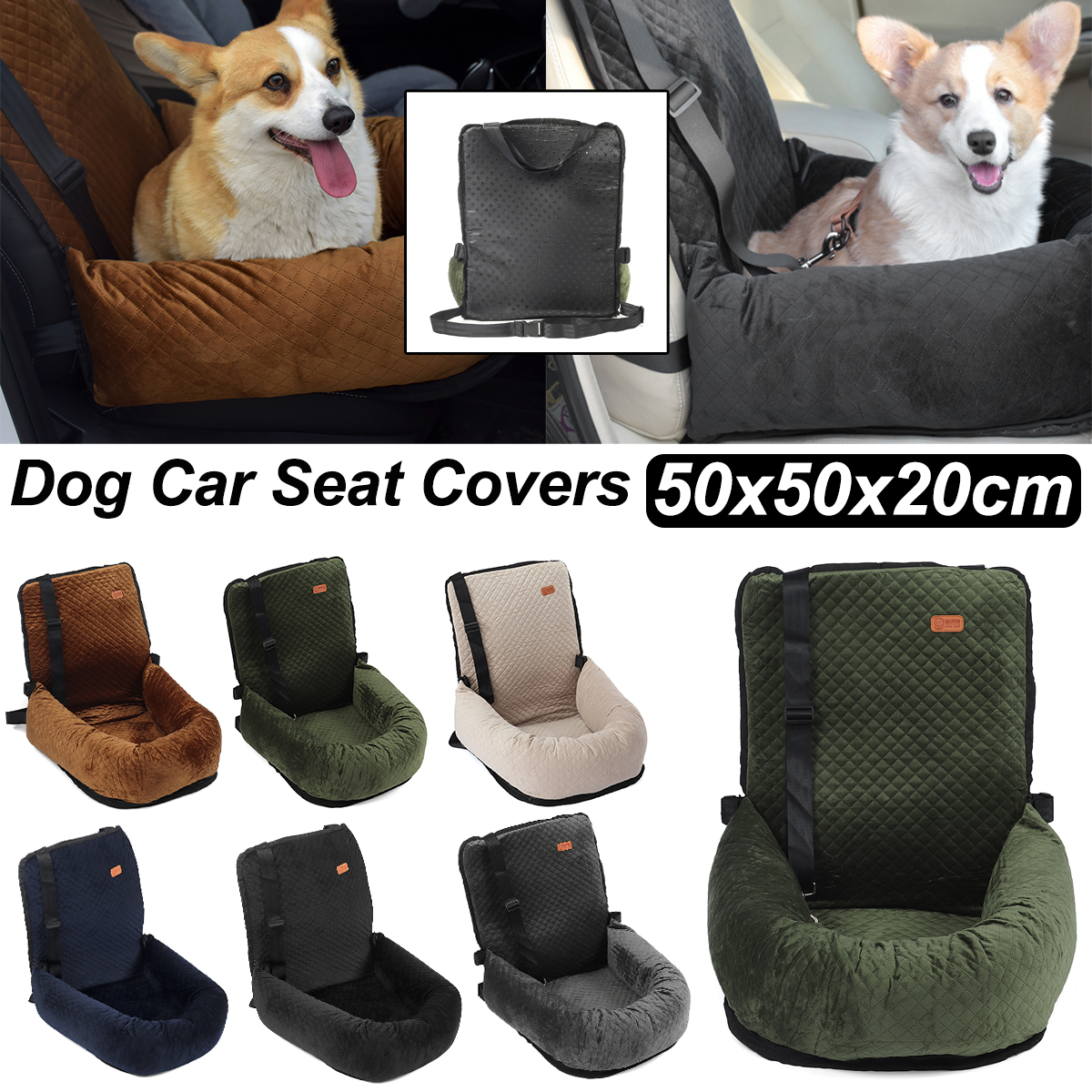 2in1DogCarSeatCoverFoldingDogCarrierRemovableDogCarPadsWaterproofandMoisture-proofDogMat-1908600-1