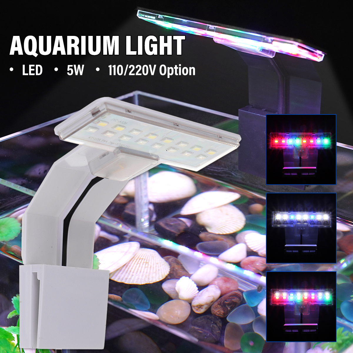 5WLEDAquariumLightTankAquaticPlantGrowLampDecoration110V220VFish-1727432-2