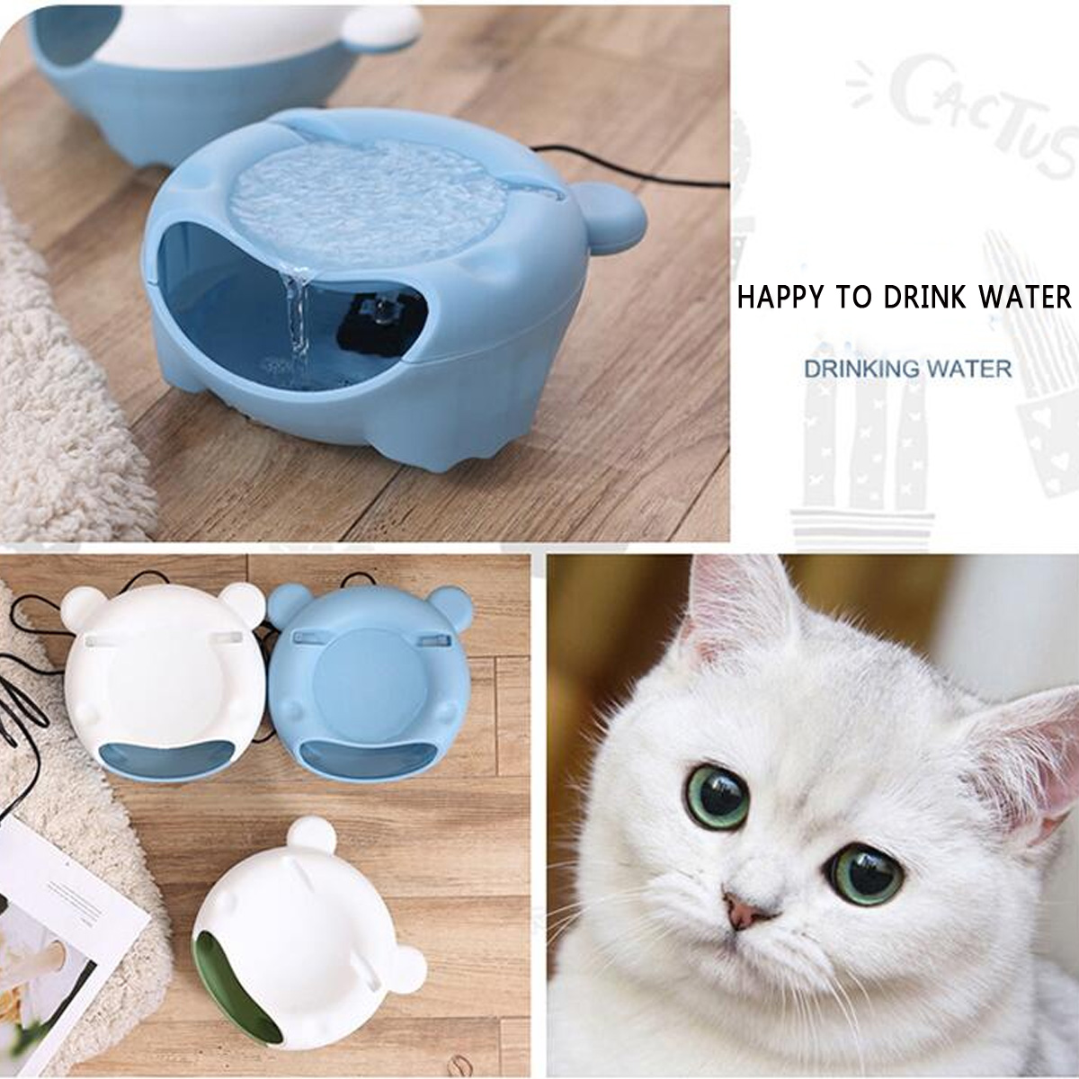 AutomaticSmallPetCatDogWaterSourceFountainDispenserDrinkingCupBowl-1889218-4