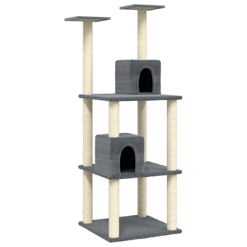 Catfurniturewithsisalscratchingposts141cmdarkgray-1968307-5