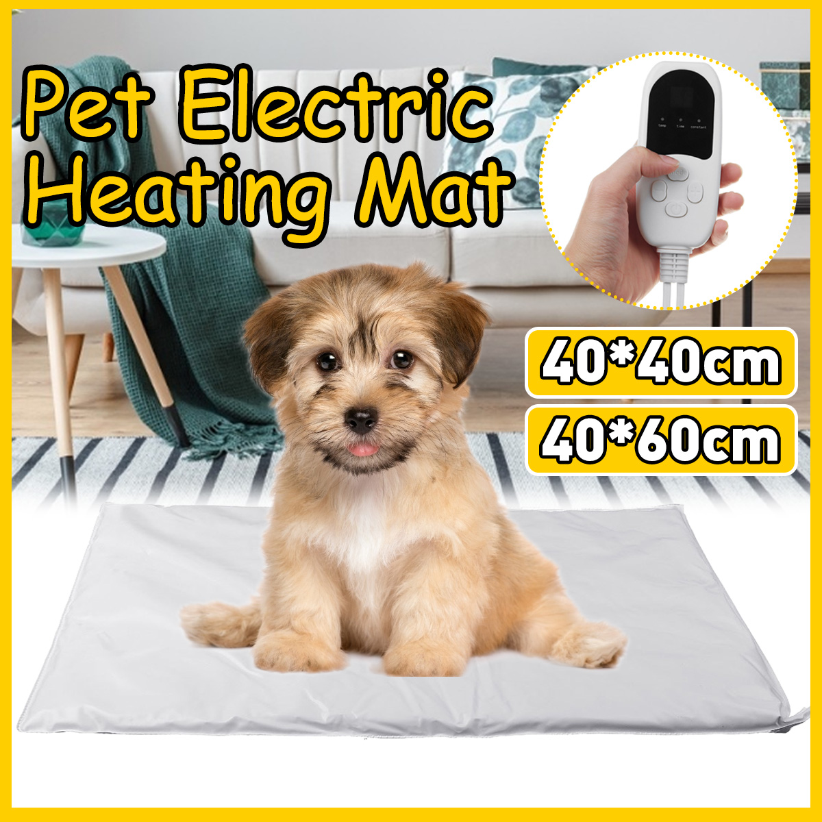 ElectricPetHeatMatHeatedHeatingPadBlanketDogCatWaterproof-1914356-2