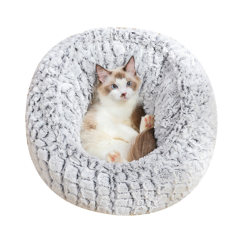 PetCatBedSuperSoftWarmRoundSuperCuteDogNestKennel-1571574-8