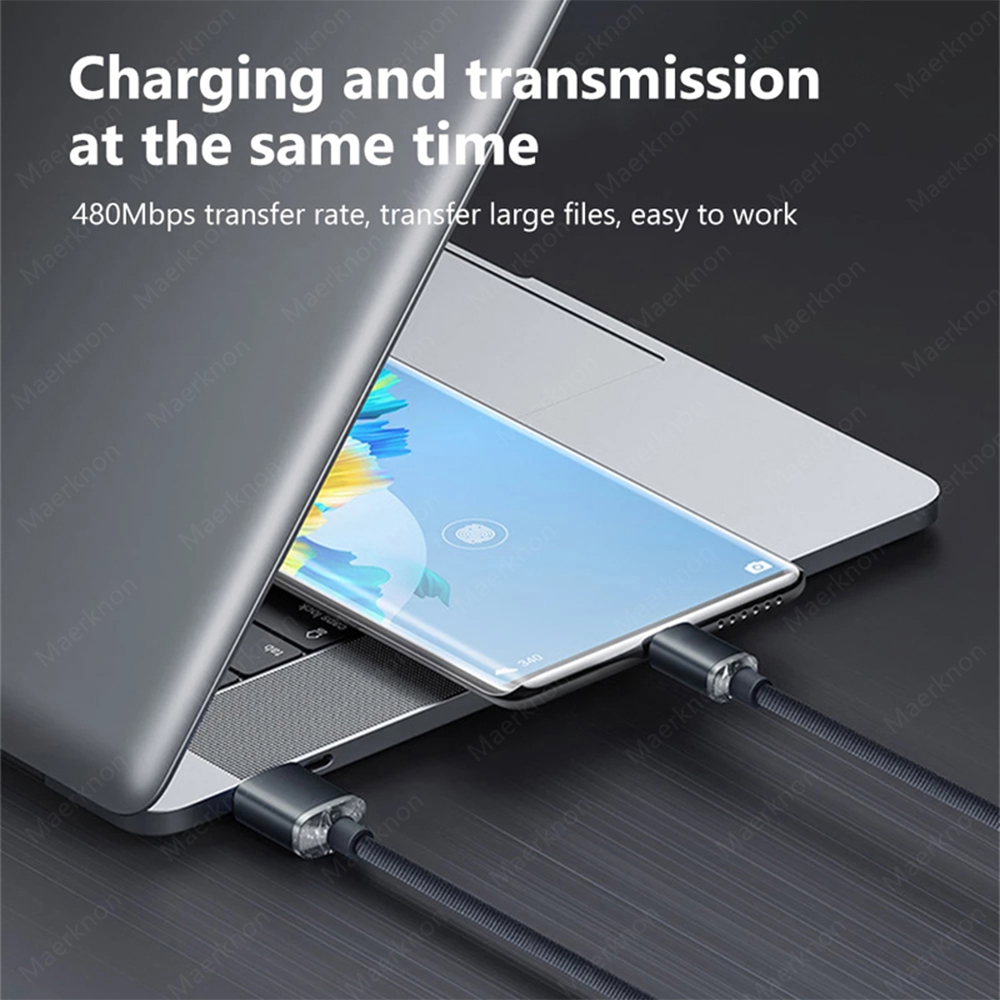 120WUSB-AtoType-CCableFastChargingDataTransmissionTinnedCopperCoreLine1M2MLongforHuaweiMate50forSams-1983229-7