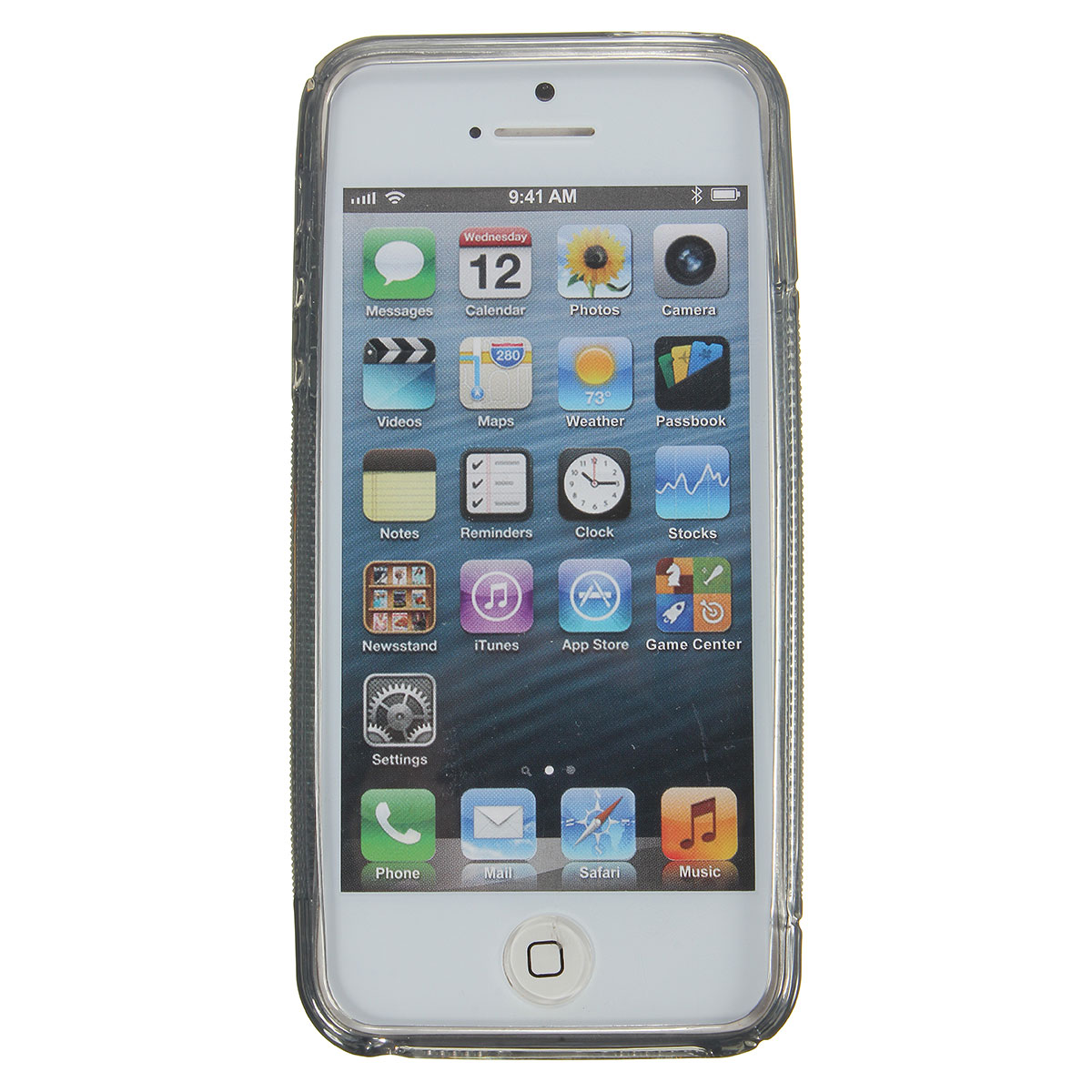 BackShellCoverCaseforiPhone55SS-lineSoftGelFlexibleTPUSilicone-1974923-1