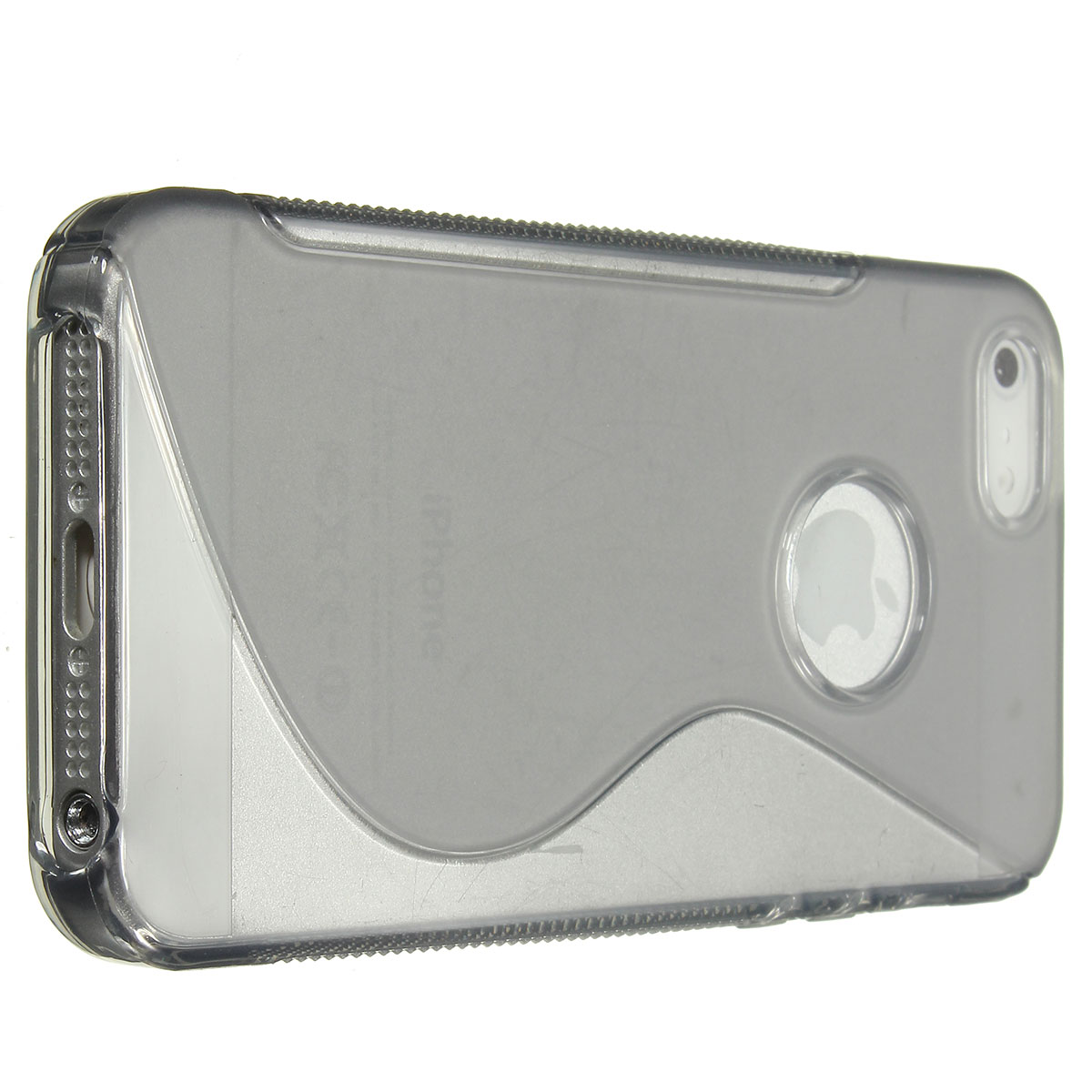 BackShellCoverCaseforiPhone55SS-lineSoftGelFlexibleTPUSilicone-1974923-5