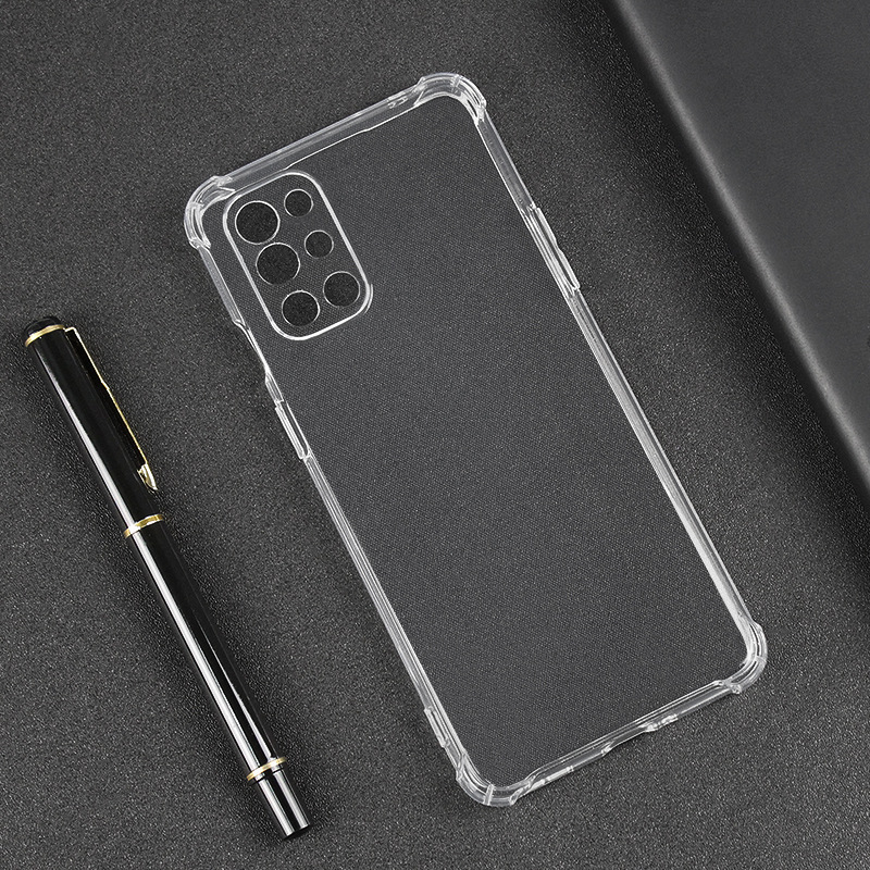 Bakeey12PCSforOnePlus9RCasewithAirbagsShockproofTransparentNon-YellowSoftTPUProtectiveCase-1893030-8