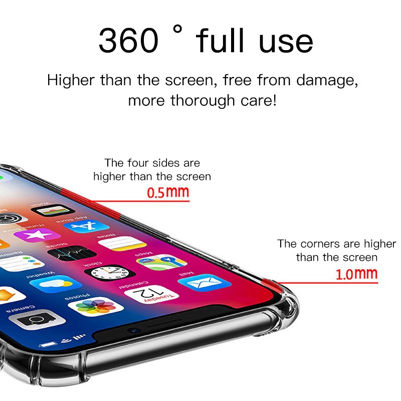 BakeeyAirbagSoftTPUTransparentShockproofProtectiveCaseforiPhone11ProMax65inch-1580786-3