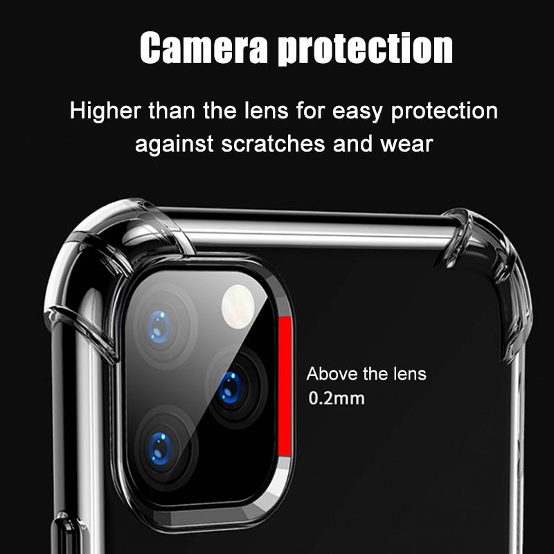 BakeeyAirbagSoftTPUTransparentShockproofProtectiveCaseforiPhone11ProMax65inch-1580786-8