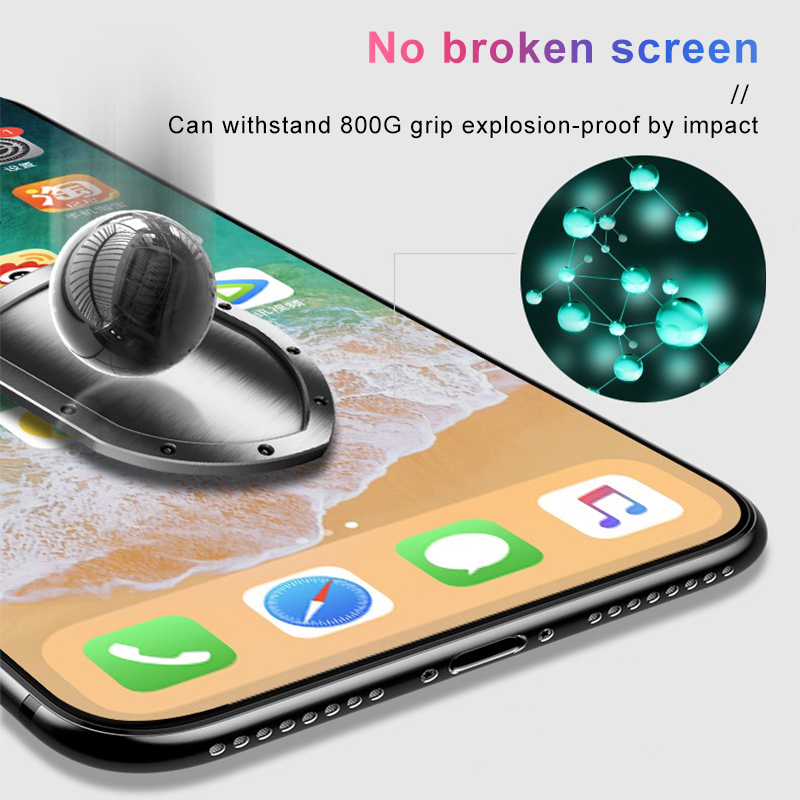 BakeeyAnti-ExplosionFullCoverageTemperedGlassScreenProtectorForiPhoneXiPhoneXSiPhone11Pro-1535693-5