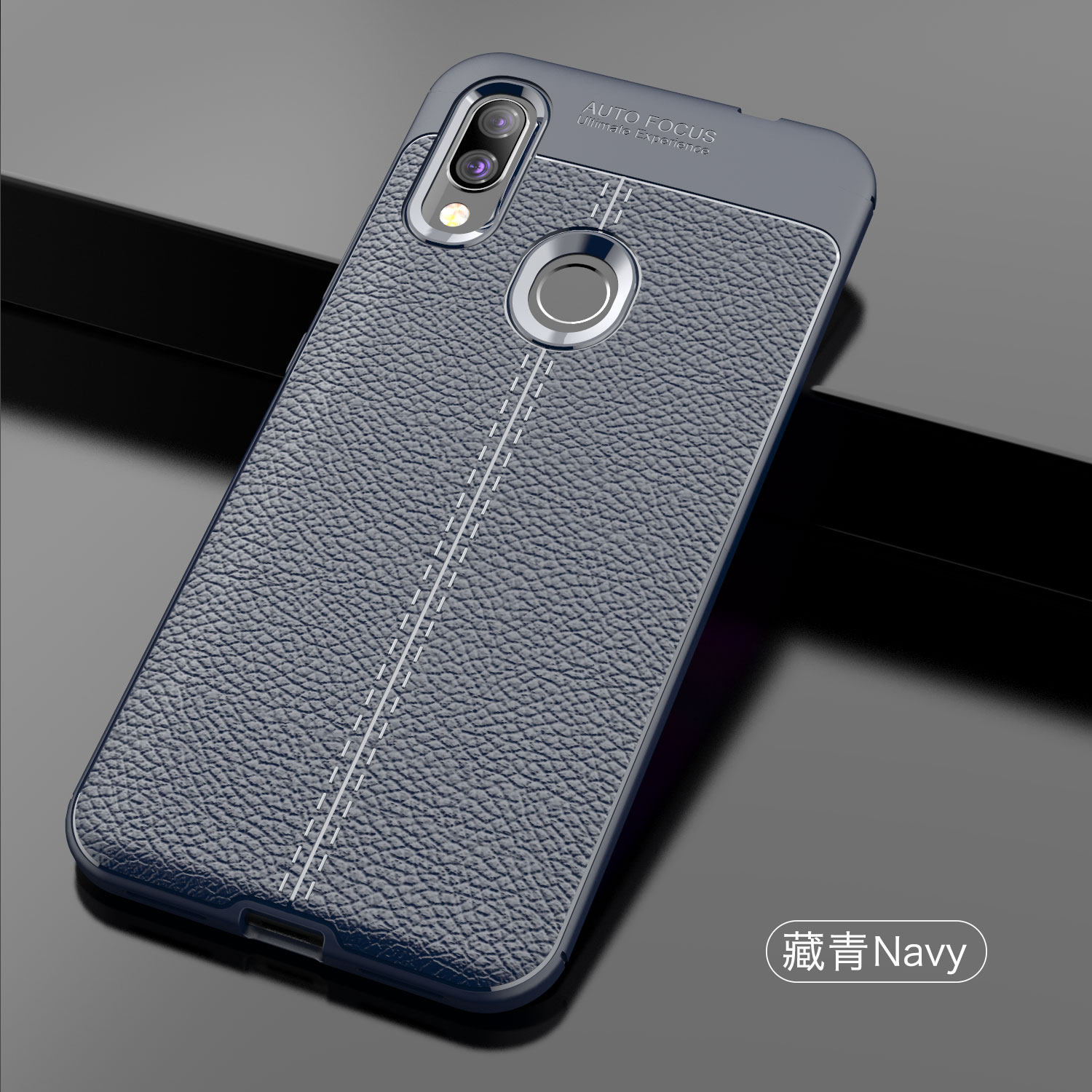 BakeeyAnti-fingerprintLitchiSiliconeSoftProtectiveCaseforXiaomiRedmi7RedmiY3Non-original-1470210-10