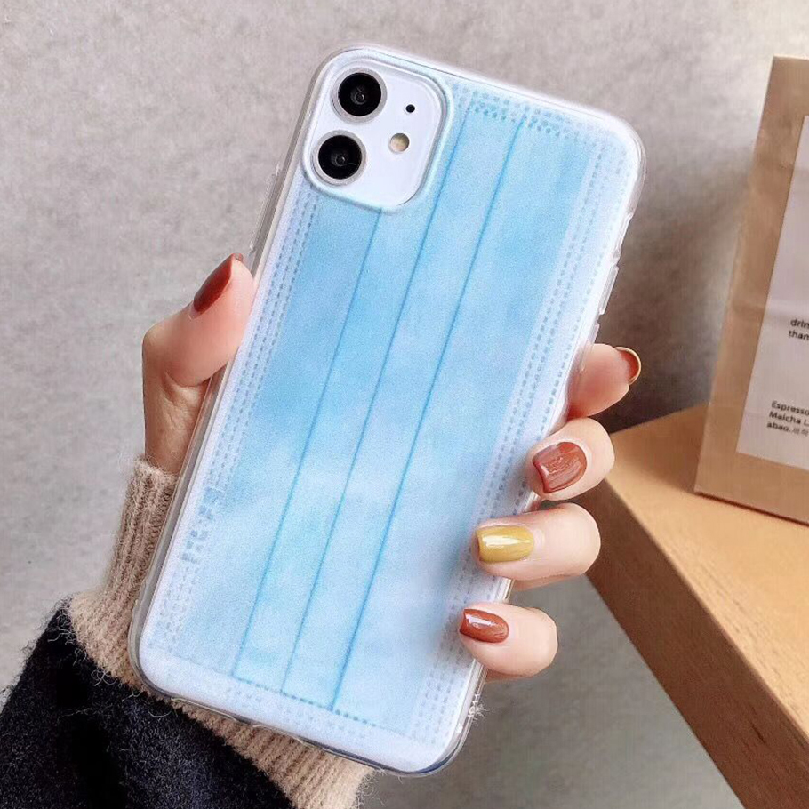 BakeeyCreativeFaceMaskPatternShockproofSoftTPUProtectiveCaseBackCoverforiPhone1111Pro11ProMax-1675330-2