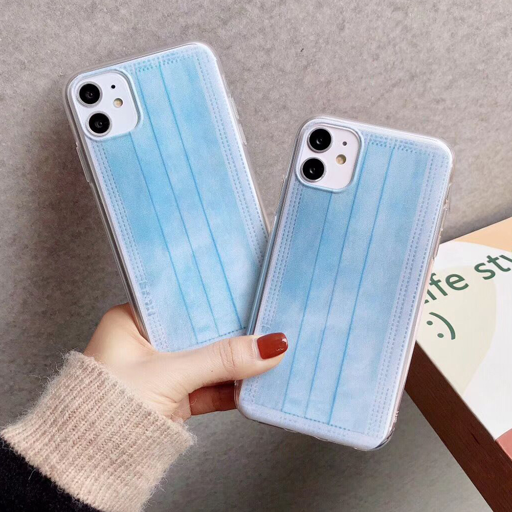 BakeeyCreativeFaceMaskPatternShockproofSoftTPUProtectiveCaseBackCoverforiPhone1111Pro11ProMax-1675330-3