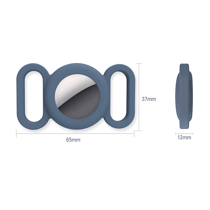 BakeeyPortablePureSiliconeProtectiveCoverSleeveforAppleAirtagsbluetoothTracker-1859258-6