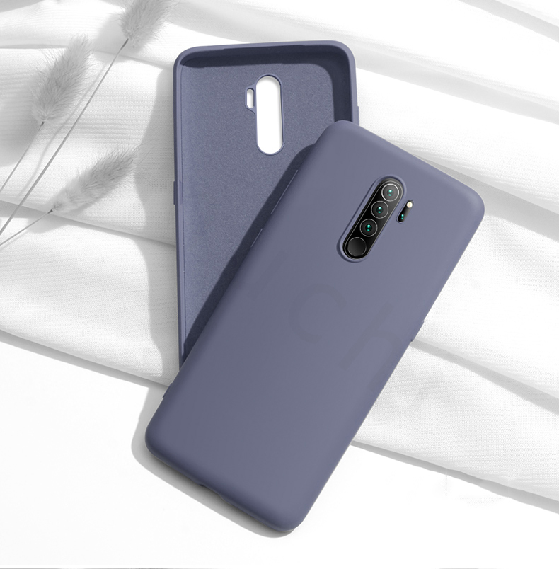 BakeeySmoothLiquidSiliconeRubberBackCoverProtectiveCaseforXiaomiRedmiNote8ProNon-original-1565942-13