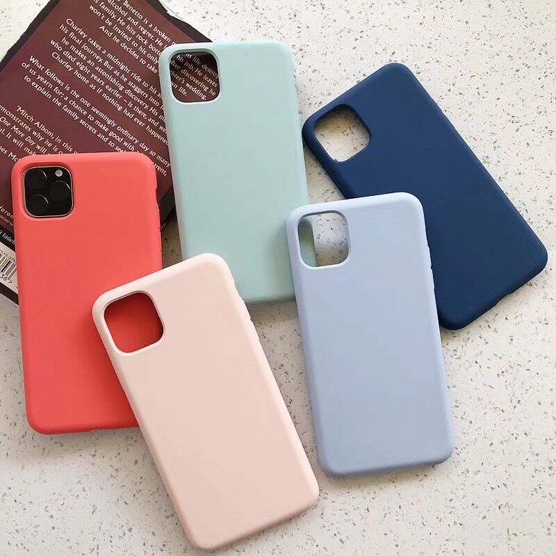 BakeeySmoothShockproofSoftLiquidSiliconeRubberBackCoverProtectiveCaseforiPhone11Series-1588312-12