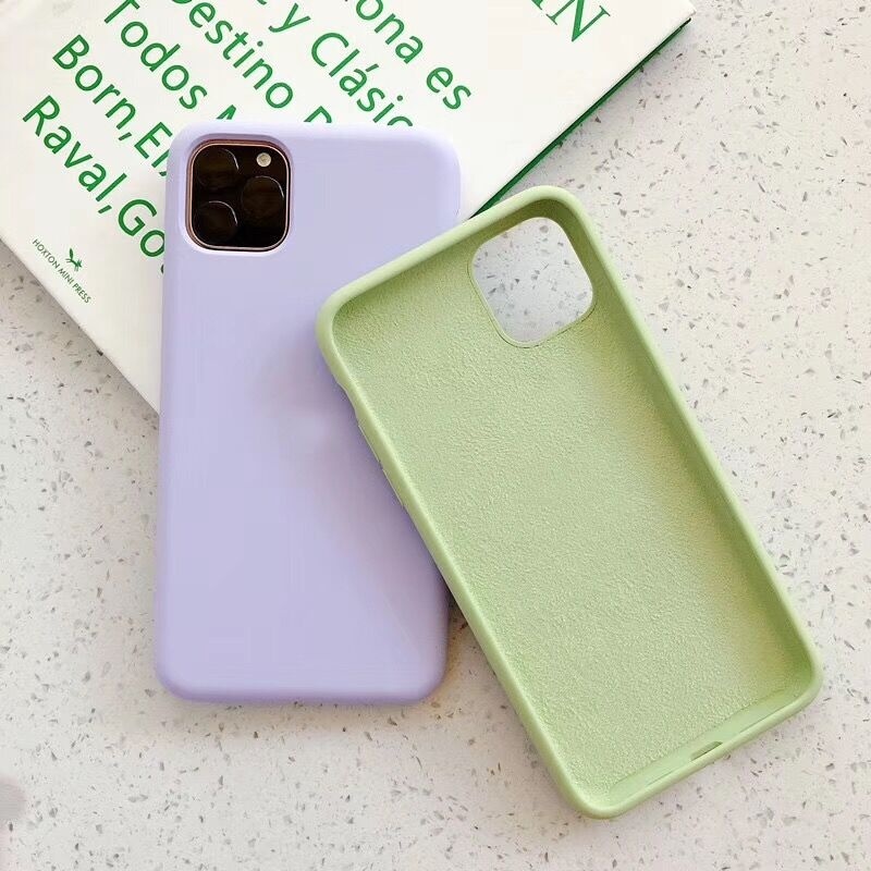 BakeeySmoothShockproofSoftLiquidSiliconeRubberBackCoverProtectiveCaseforiPhone11Series-1588312-8