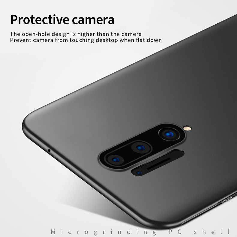 BakeeyforOnePlus8ProCaseSilkySmoothAnti-fingerprintShockproofHardPCProtectiveCaseBackCover-1673350-4