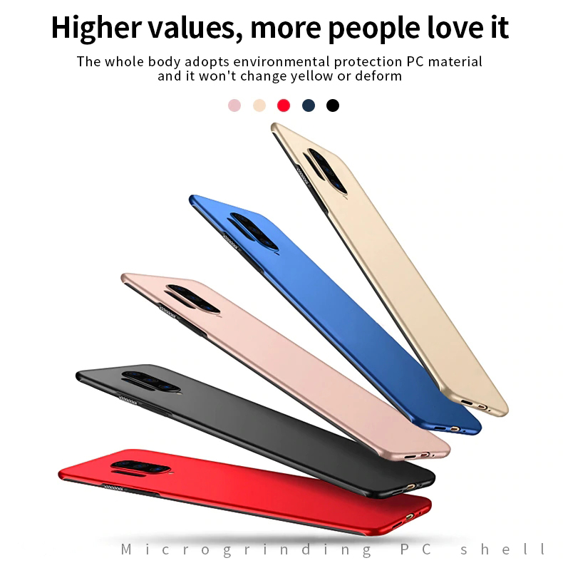 BakeeyforOnePlus8ProCaseSilkySmoothAnti-fingerprintShockproofHardPCProtectiveCaseBackCover-1673350-8