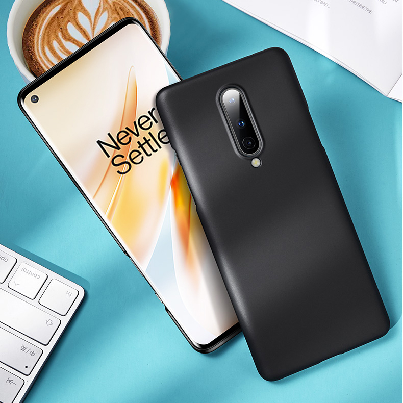 BakeeyforOnePlus8ProCaseSilkySmoothAnti-fingerprintShockproofHardPCProtectiveCaseBackCover-1673350-10