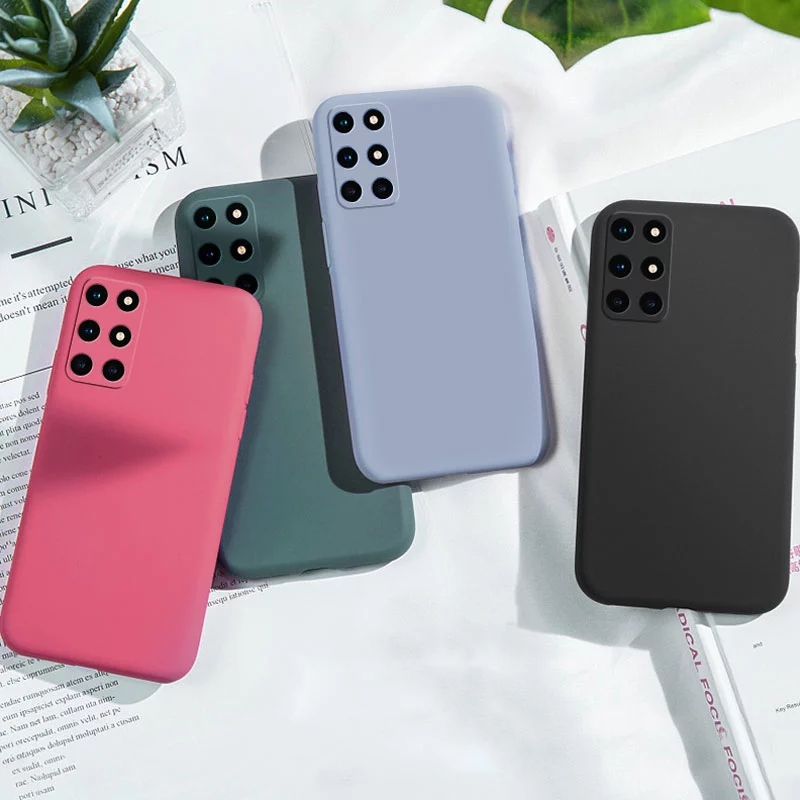 BakeeyforOnePlus8TCaseSmoothShockproofwithLensProtectorSoftLiquidSiliconeRubberBackCoverProtectiveCa-1770816-12