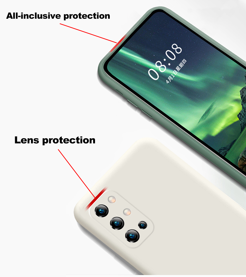 BakeeyforOnePlus8TCaseSmoothShockproofwithLensProtectorSoftLiquidSiliconeRubberBackCoverProtectiveCa-1770816-6