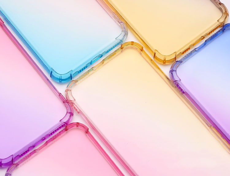 BakeeyforOnePlusNordCaseGradientColorwithFour-CornerAirbagsShockproofTranslucentSoftTPUProtectiveCas-1736952-1