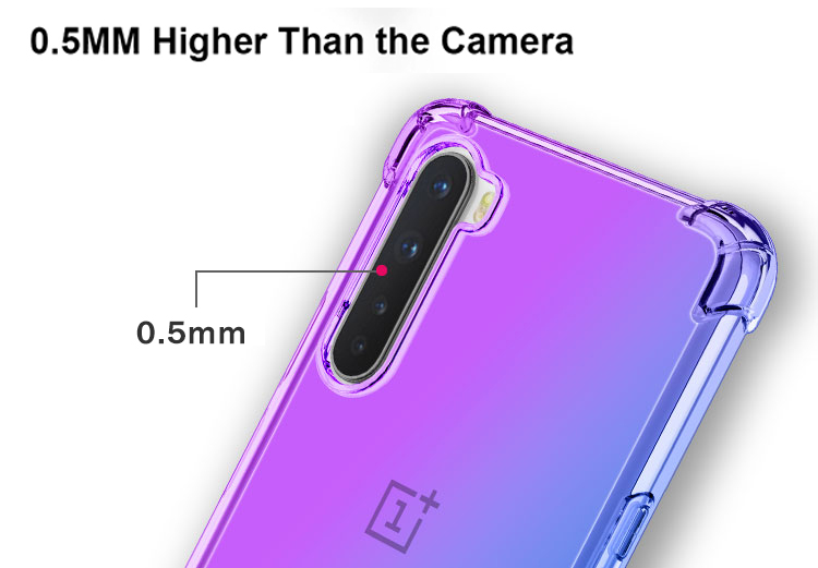 BakeeyforOnePlusNordCaseGradientColorwithFour-CornerAirbagsShockproofTranslucentSoftTPUProtectiveCas-1736952-6