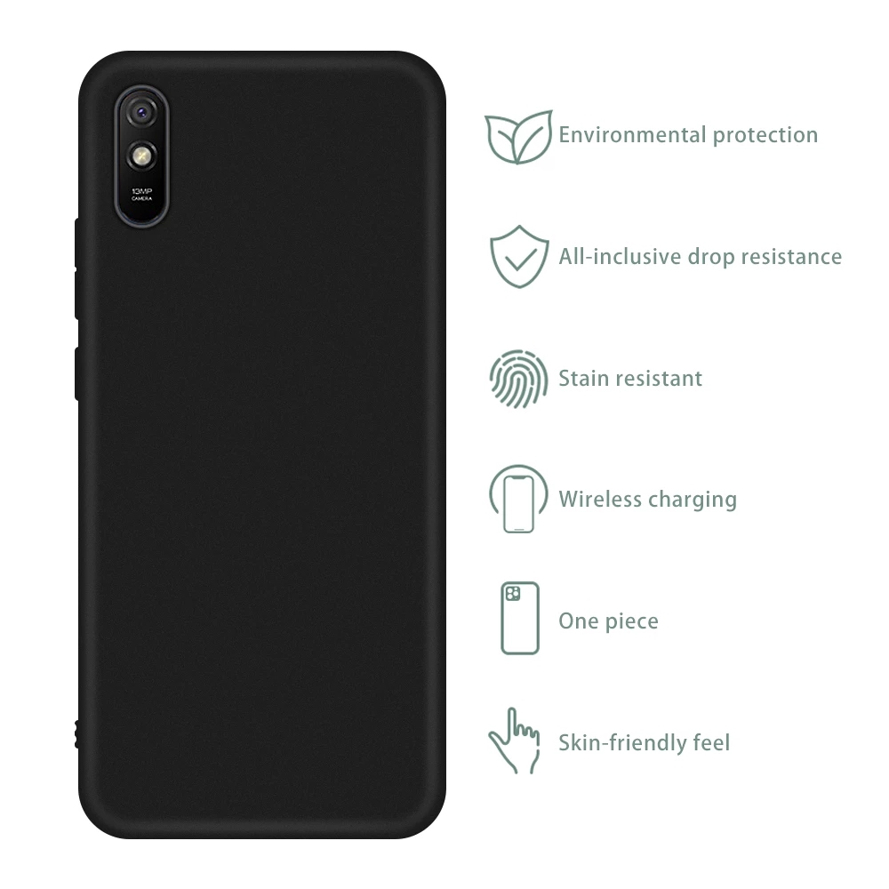 BakeeyforXiaomiRedmi9ACaseUltra-ThinShockproofSoftTPUProtectiveCaseBackCoverNon-Original-1764253-1