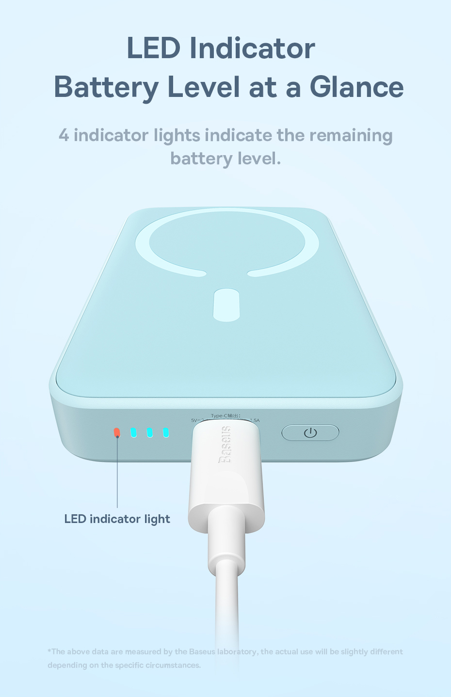 Baseus20W10000mAhMagneticMiniWirelessFastChargePowerBankforiPhone13ProMaxforSamsungGalaxyNoteS21ultr-1986405-4