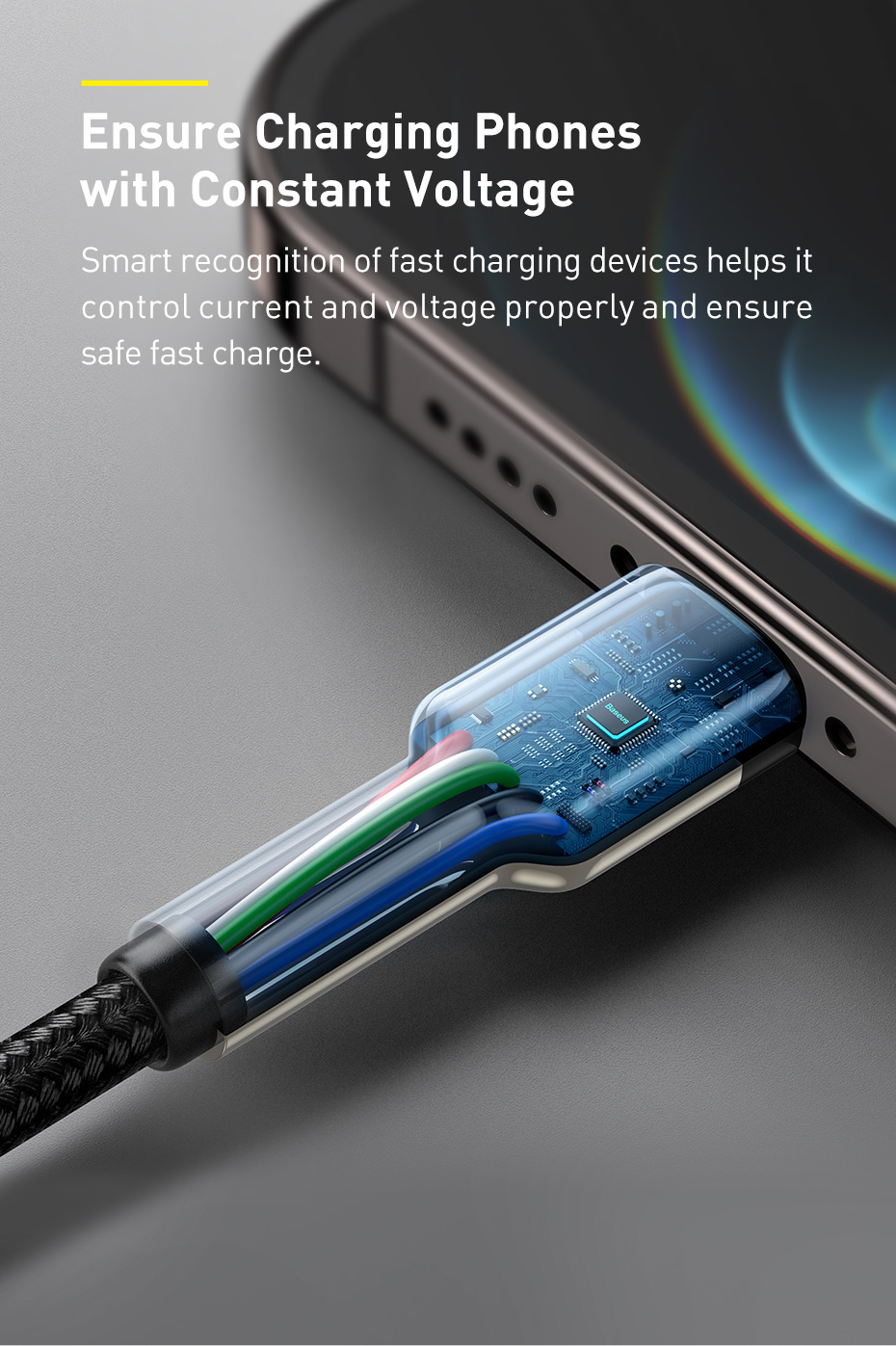 BaseusCafulePD20WType-CToiPCableFastChargingMetalDataCableForiPhone1112131414Plus14ProMaxforiPad-1976276-6