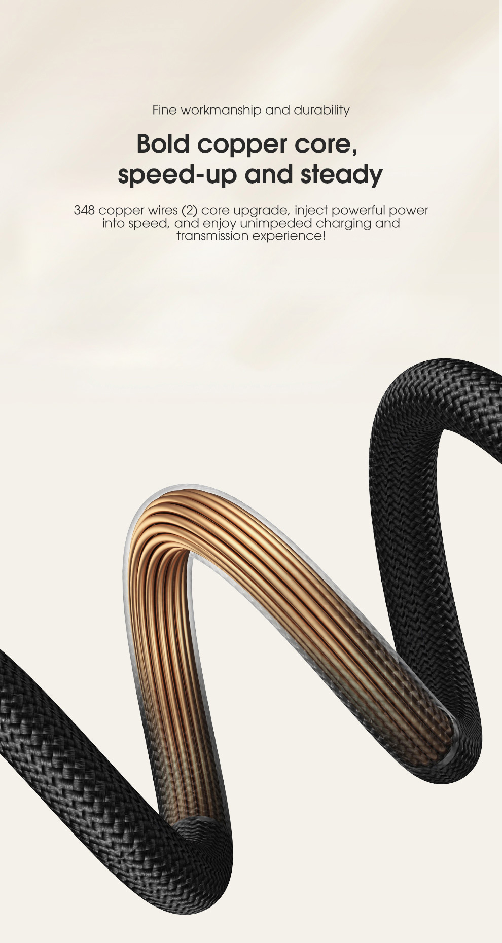 BaseusNOMOSSeriesPD100WType-CtoType-CBracketCableFastChargingCopperCoreLine15MLongforiPhone1515Plusf-2015224-10