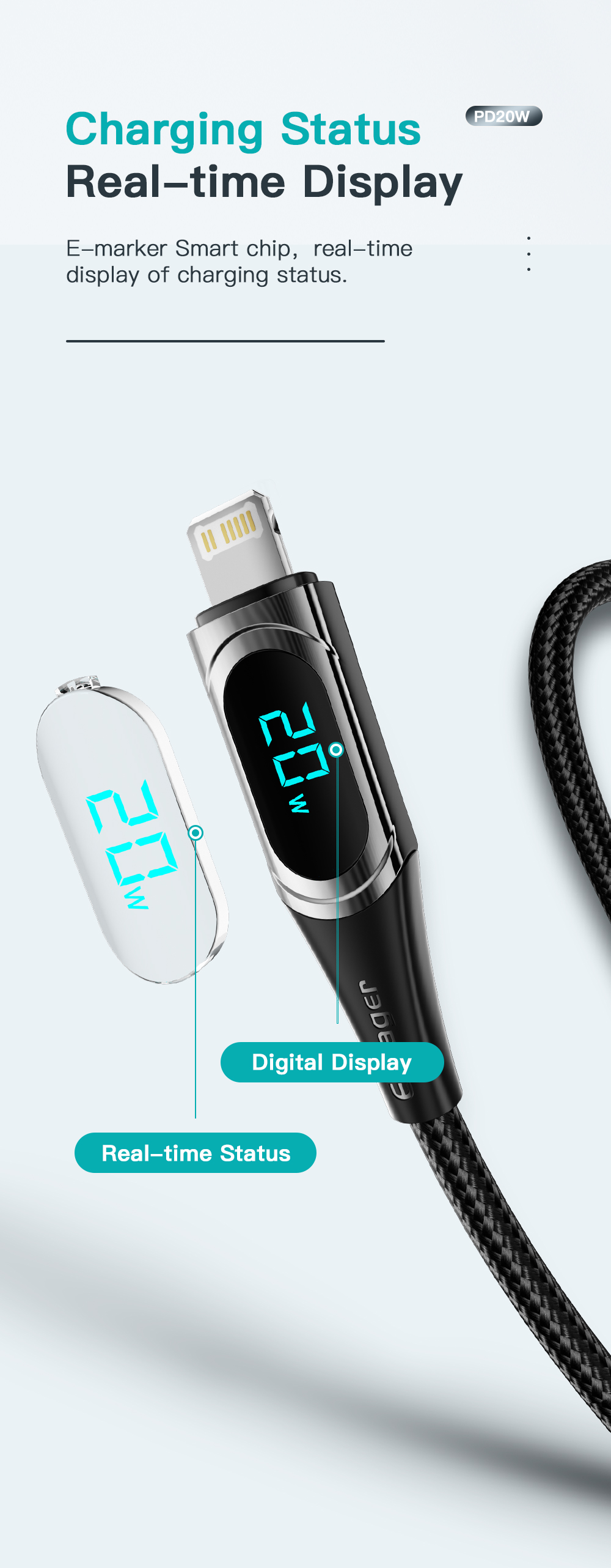 ESSAGERES-X15PD20WType-CtoiPCableFastChargingDataTransmissionTPECoreLine1M2MLongforiPhone1313Pro13Pr-1976264-5